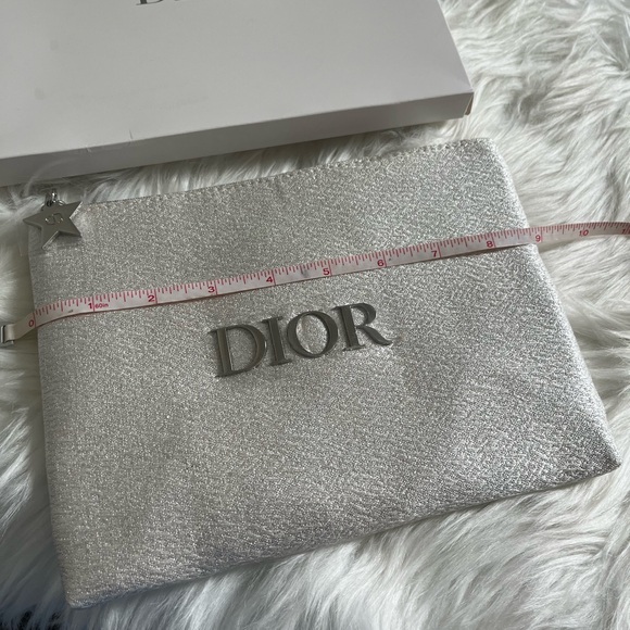 Dior silver pouch with box - Picture 3 of 5